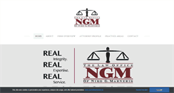 Desktop Screenshot of marnerislaw.com