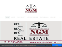Tablet Screenshot of marnerislaw.com